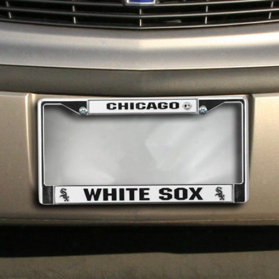 Chicago White Sox Chrome License Plate Frame