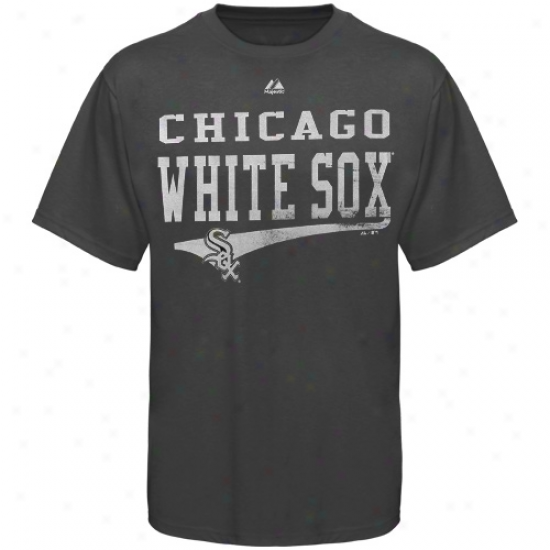 Chicago White Sox Empty Bullpen Pigment Dyed T-shirt - Black