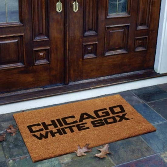 Chicago White Sox Flocked Coir Door Mat