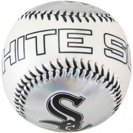 Chicago White Sox Metallic Soft Strike Baseball