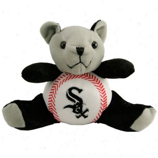 Chicago White Sox Plush Cheering Baseball Bear