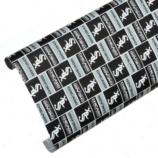 Chicago White Sox Spirit Block Wrapping Paper