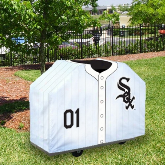 Chicago Pale Sox White Jersey Bbq Grill Cover