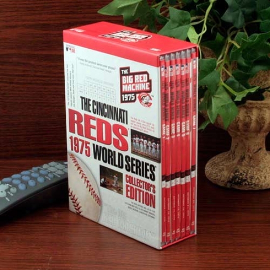 Cincinnati Reds 1975 Universe Series Collector's Edition 7-disc Dvd Write