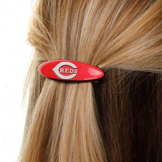 Cincinnati Reds 2-pack Small Barrettes