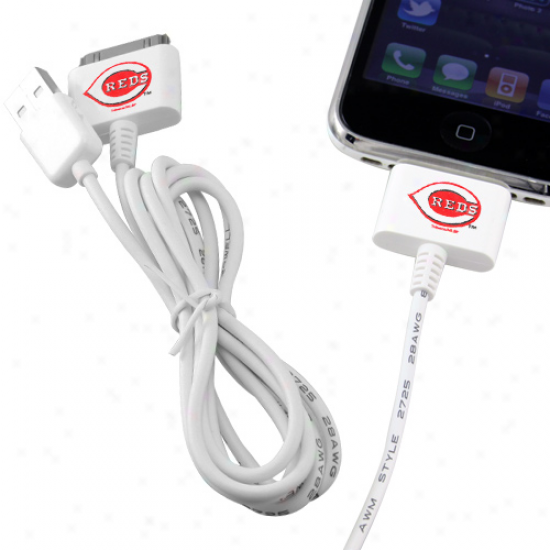 Cincinnati Reds 2-pack Usb Charge & Sync Cables