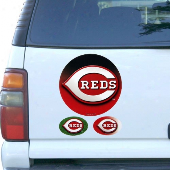 Cincinnati Reds 3-pack Magnet Set -