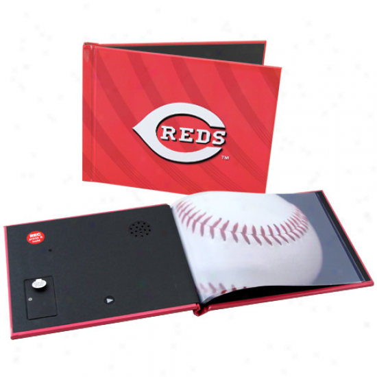 Cincinnati Reds 6'' X 8'' Red Recordable Photobook