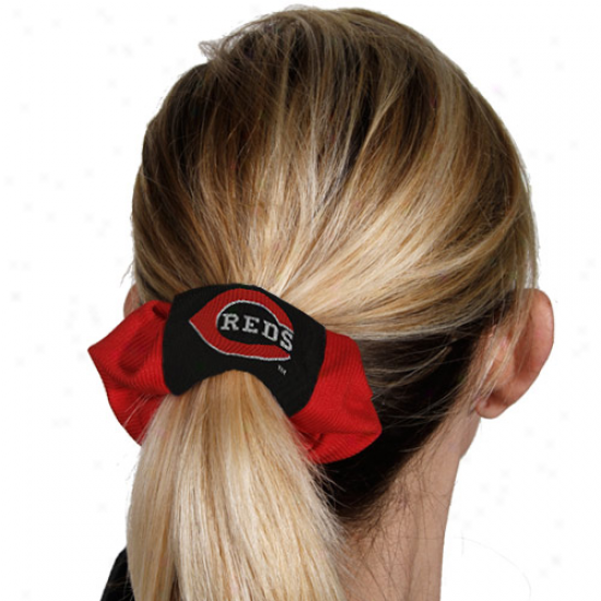 Cincinnati Reds Hair Twist