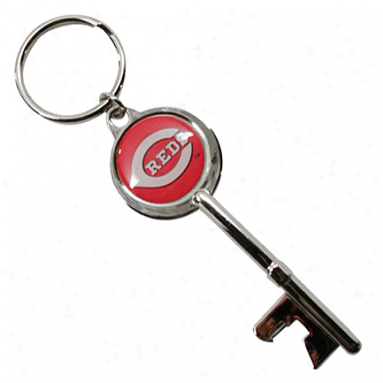 Cincinnati Reds Key Bottle Opener Keychain