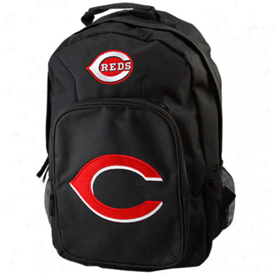 Cincinnati Reds Youth Black Southpaw Backpack