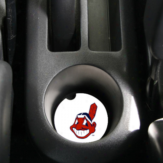 Cleveland Indians 2-pack Absorbent Car Coasters