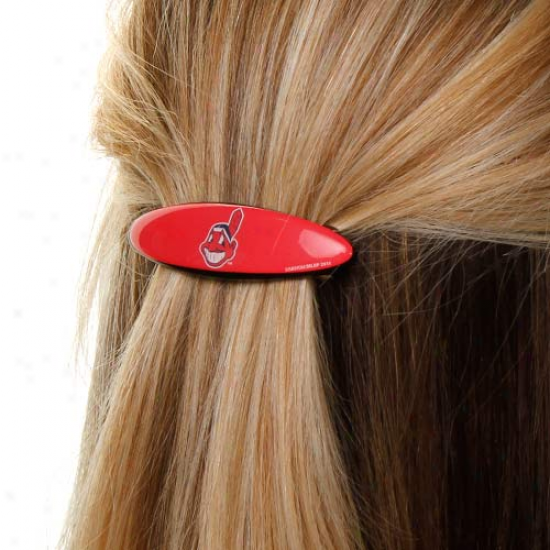 Cleveland Indians 2-pack Small Barrettes