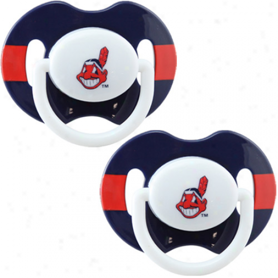 Cleveland Indians 2-pack Team Logo Pacifiers