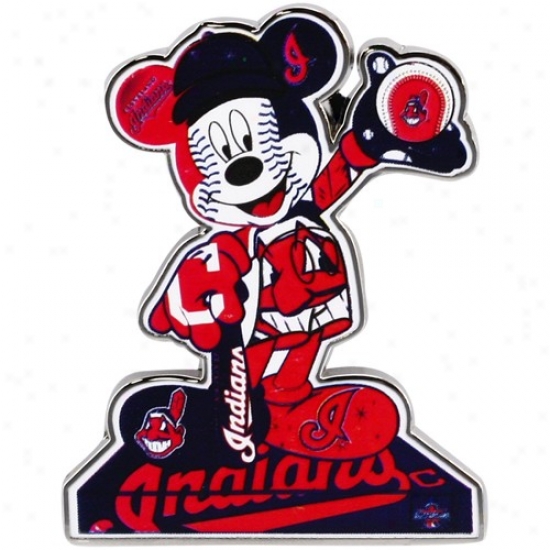 Cleveland Indians 2010 Mlb All-star Game Team Statue Disney Collectible Trading Pin