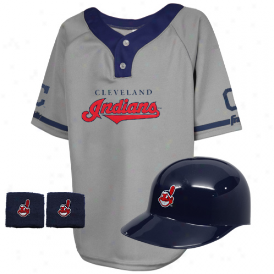 Cleveland Indians Kids Team Uniform Set