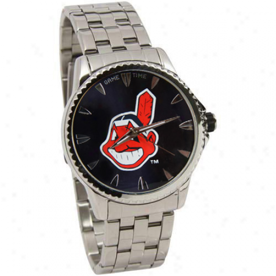 Cleveland Indians Manager Stainless Steel Inspection