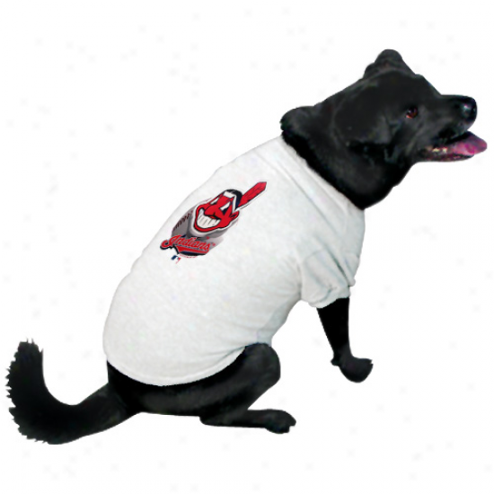 Cleveland Indians Performance Pet T-shirt - Happy