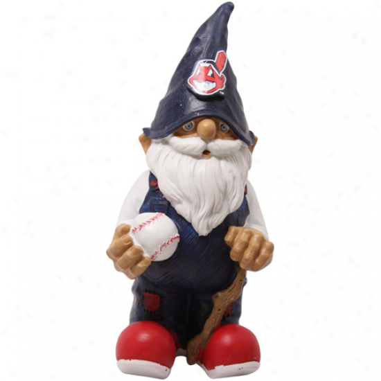 Cleveland Indians Team Garden Gnome