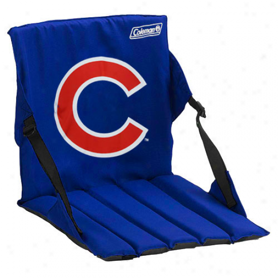 Coleman Chicago Cubs Royal Blue Stadium Seat Cushion