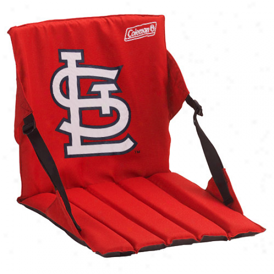Coleman St. Louis Cardinals Red Stadium Seat Cushion