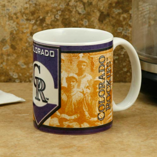 Colorado Rockies 11oz. Nostalgic Mug