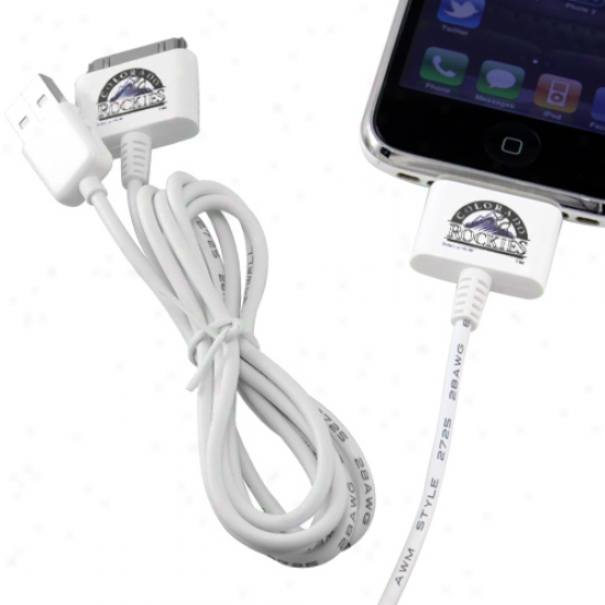 Colorado Rockies 2-pack Usb Charge & Sync Cables