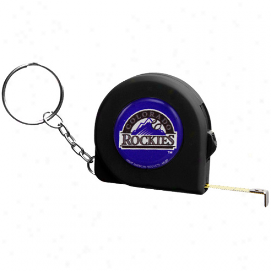 Colorado Rockies 6' Mini Tape Measure Keychain