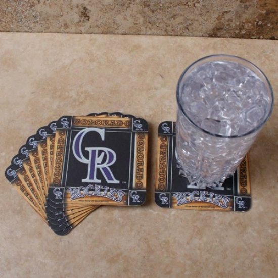 Colorado Rockies 8-pack Absorbent Paperkraft Coasters