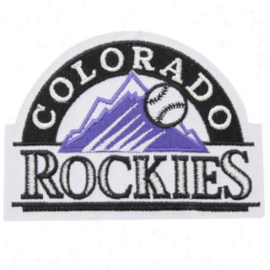 Colorado Rockies Embroidered Team Logo Collectible Patch