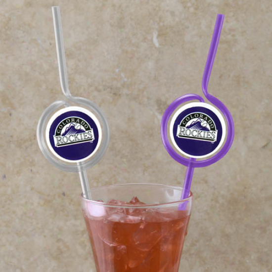 Colorado Rockies Team Sips Straws