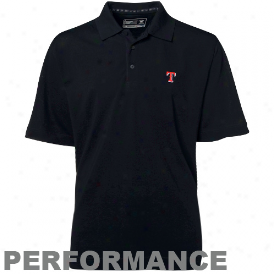 Cutter & Buck Texas Rangers Navt Blue Drytec Championship Performance Polo