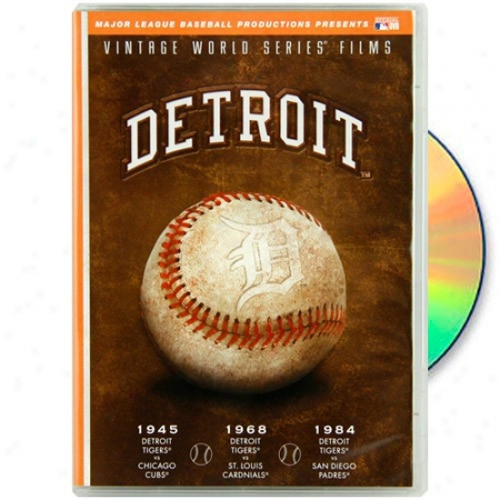 Detroit Tigers 1945, 1968 & 1984 Vintage World Series Films Dvd