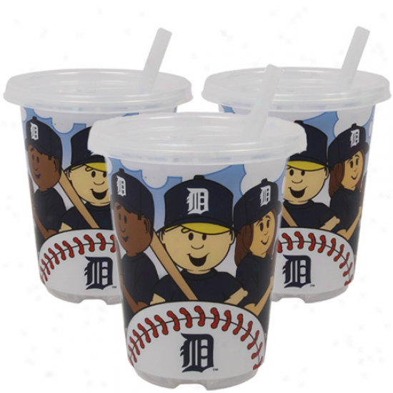 Detroit Tigers 3-pack 10oz. Sip N' Go Plastic Orgies