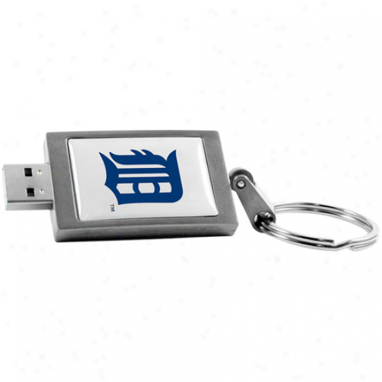 Detroit Tigers 8gb Usb Flash Drive Keychain