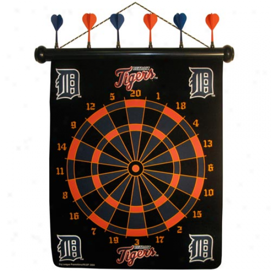 Detroit Tigers Magnetic Dart Board