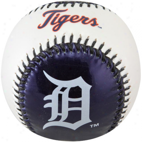 Detroit Tigerx Metallic Soft Strike Baseball