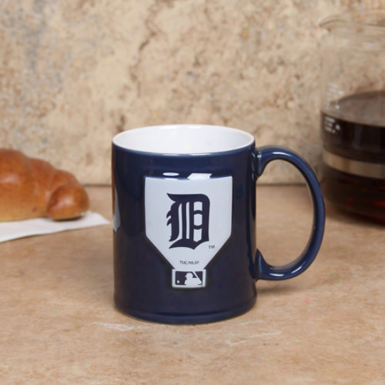 Detroit Tigers Navy Blue 11oz. Ceramic Sculpted Mug