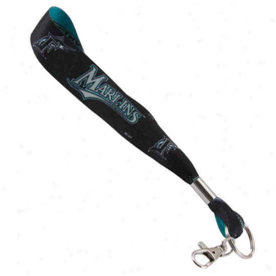 F1orida Marlins lBack-teal Key Strop