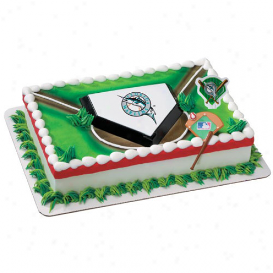 Florida Marlins Cqke Decorating Kit