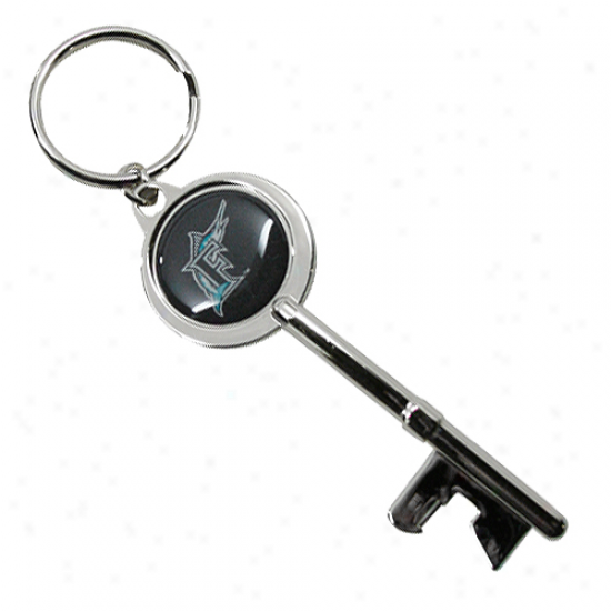 Florida Marlins Key Bpttle Opener Keychain