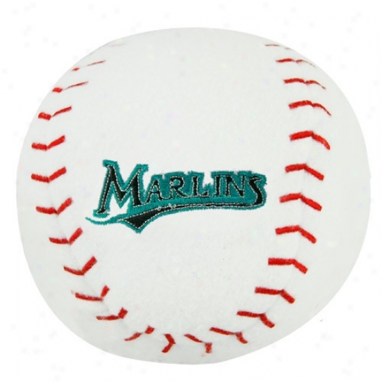 Florida Marlins Plush Team Baseball Rattle