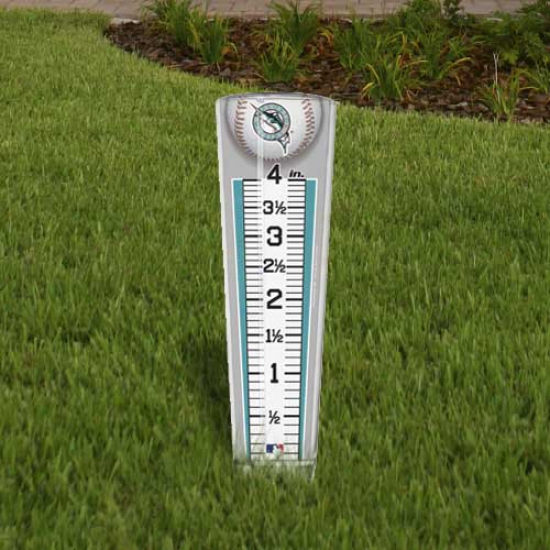 Florida Marlins Rain Gauge