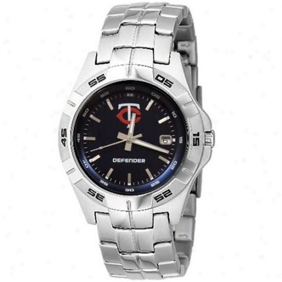 Fossil Minnesota Twins Defender Color Dial Unsullied Harden Watch