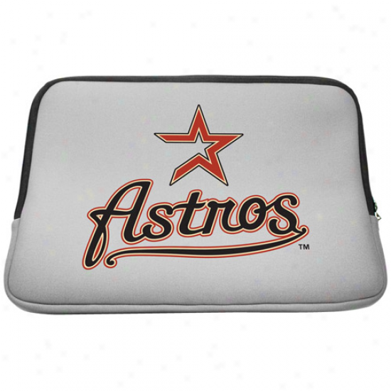 Houston Astros 15.5'' GrayN eoprene Laptop Sleeve