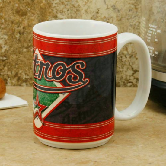 Houston Astros 15oz. Sublimated Logo Mug