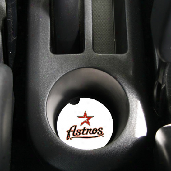 Houston Astros 2-pack Absorbent Car Coasters