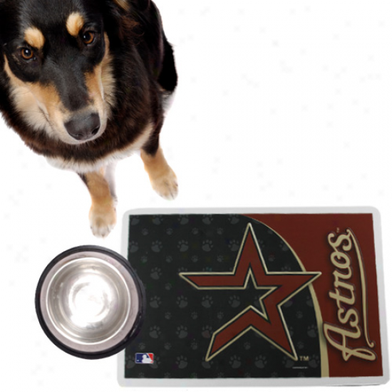 Houston Astros Black Pet Mat