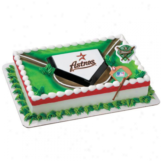 Houston Astros Cake Decorating Kit