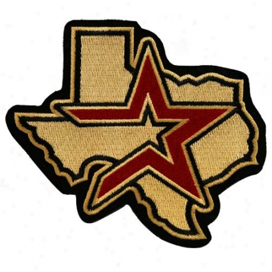 Houston Atsros Embroiered Team Logo Collectible Patch